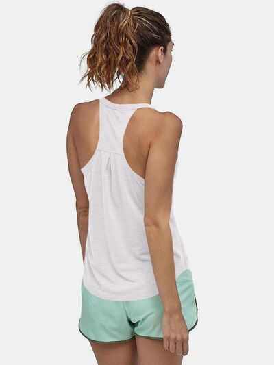 Scoop Neck Active Tank - FitFemme.Shop