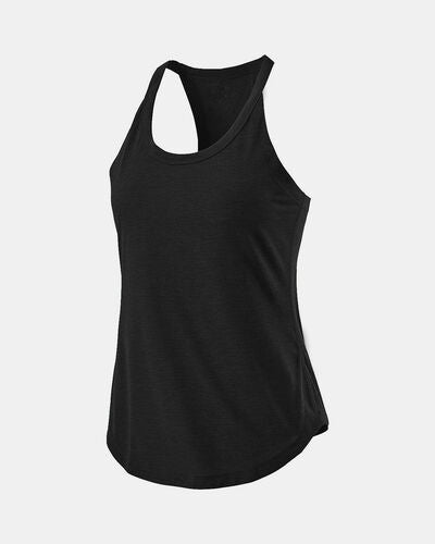 Scoop Neck Active Tank - FitFemme.Shop