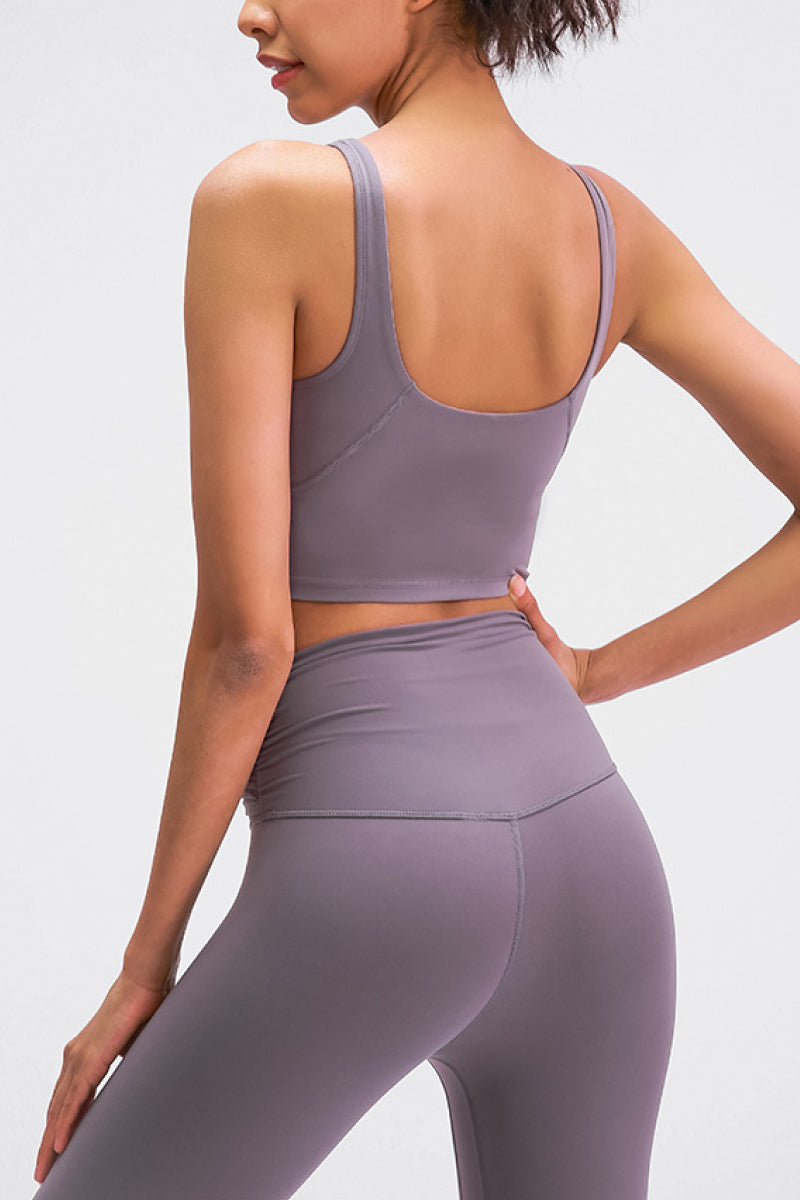 Millennia Scoop Back Sports Bra - FitFemme.Shop