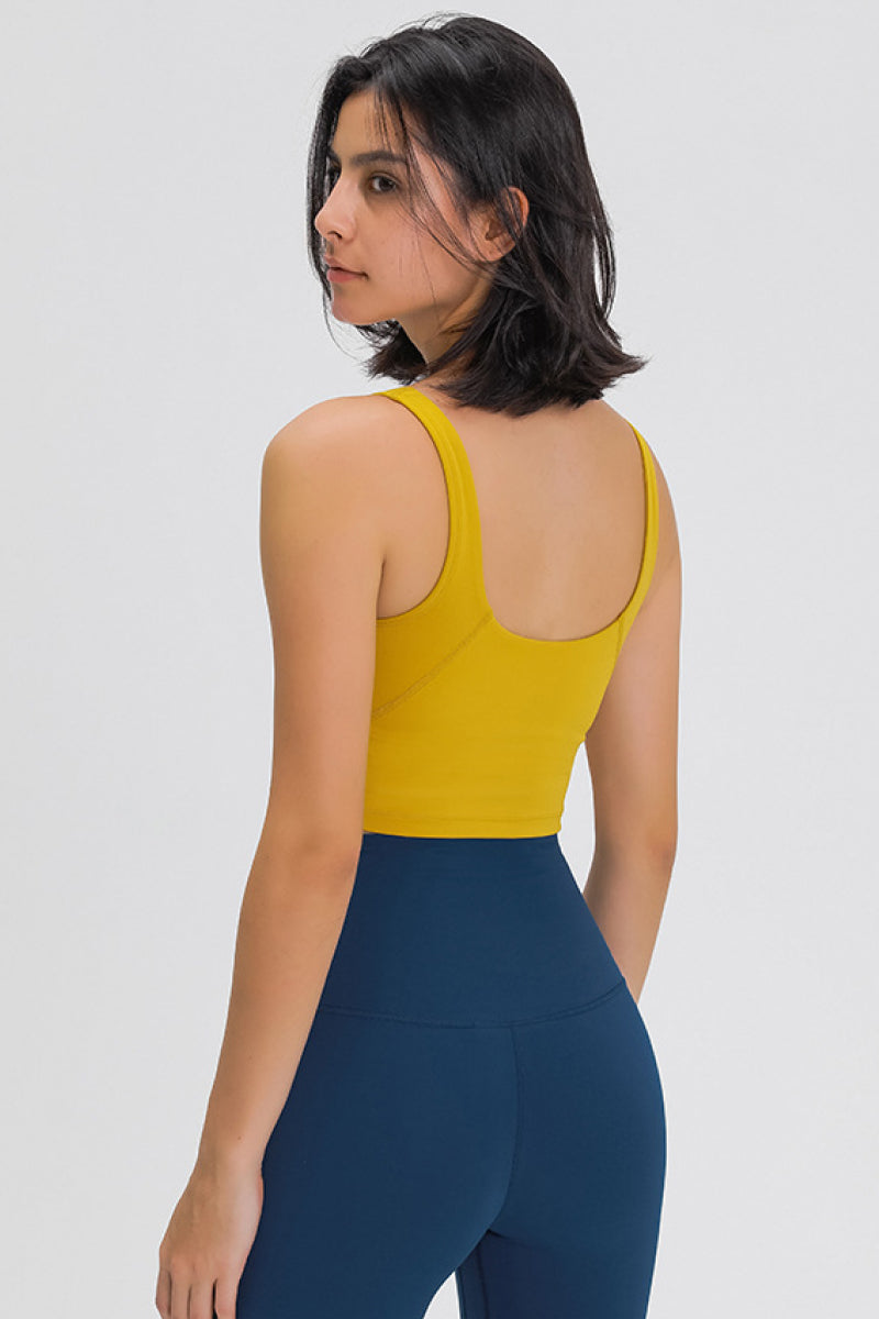 Millennia Scoop Back Sports Bra - FitFemme.Shop
