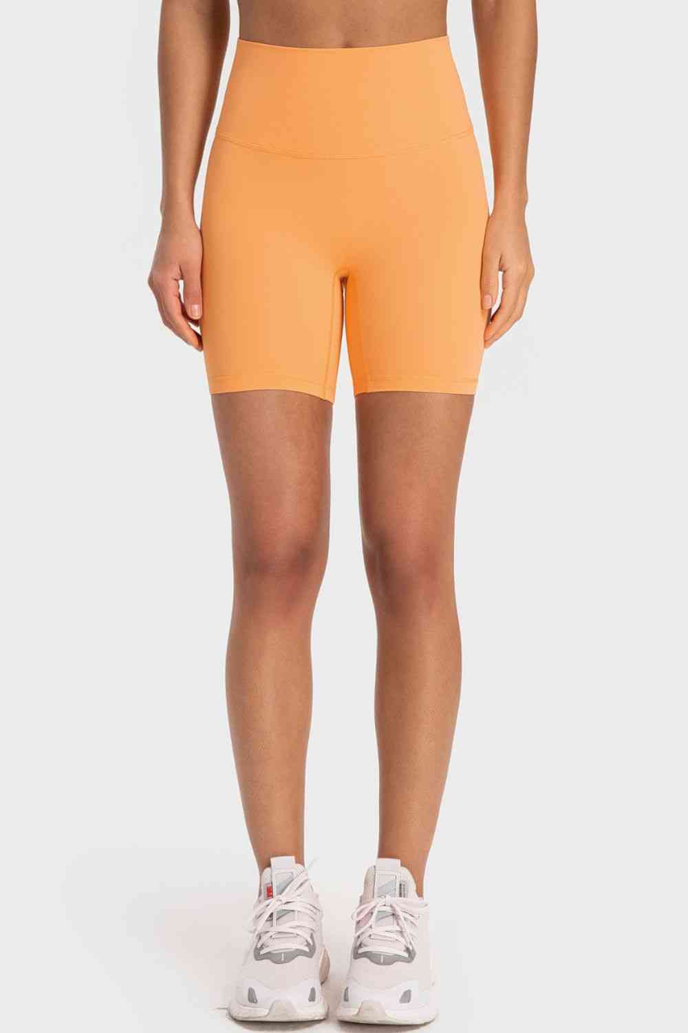 Millennia Staying Cozy Wide Waistband Biker Shorts - FitFemme.Shop