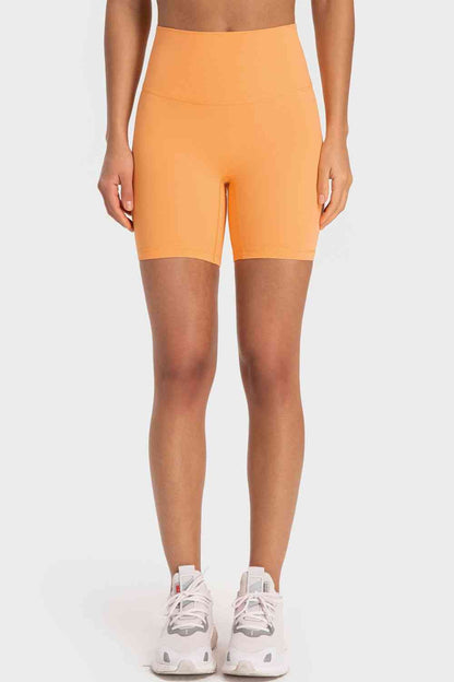 Millennia Staying Cozy Wide Waistband Biker Shorts - FitFemme.Shop