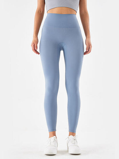 Wide Waistband Sports Leggings - FitFemme.Shop
