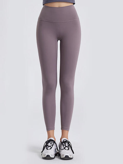 Wide Waistband Sports Leggings - FitFemme.Shop
