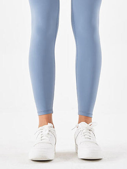 Wide Waistband Sports Leggings - FitFemme.Shop