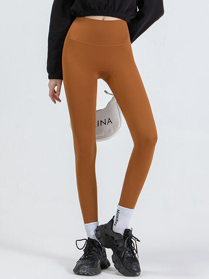 Wide Waistband Sports Leggings - FitFemme.Shop