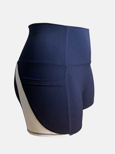 High Waist Active Shorts - FitFemme.Shop