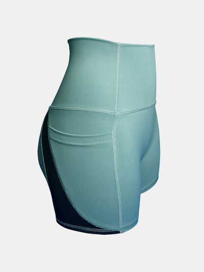 High Waist Active Shorts - FitFemme.Shop