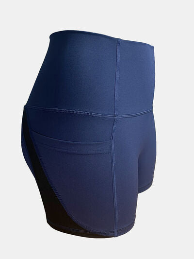 High Waist Active Shorts - FitFemme.Shop