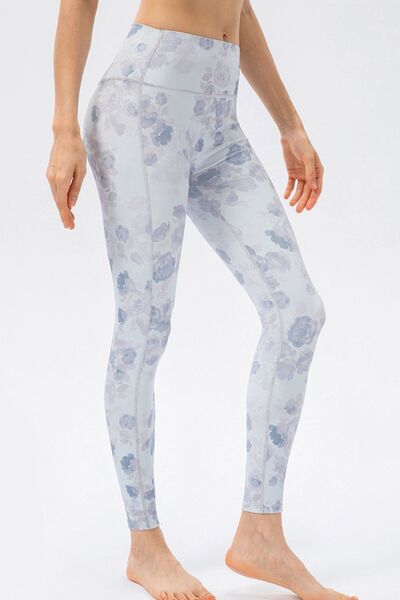 High Waist Skinny Active Pants - FitFemme.Shop