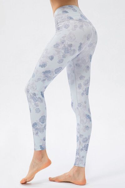High Waist Skinny Active Pants - FitFemme.Shop