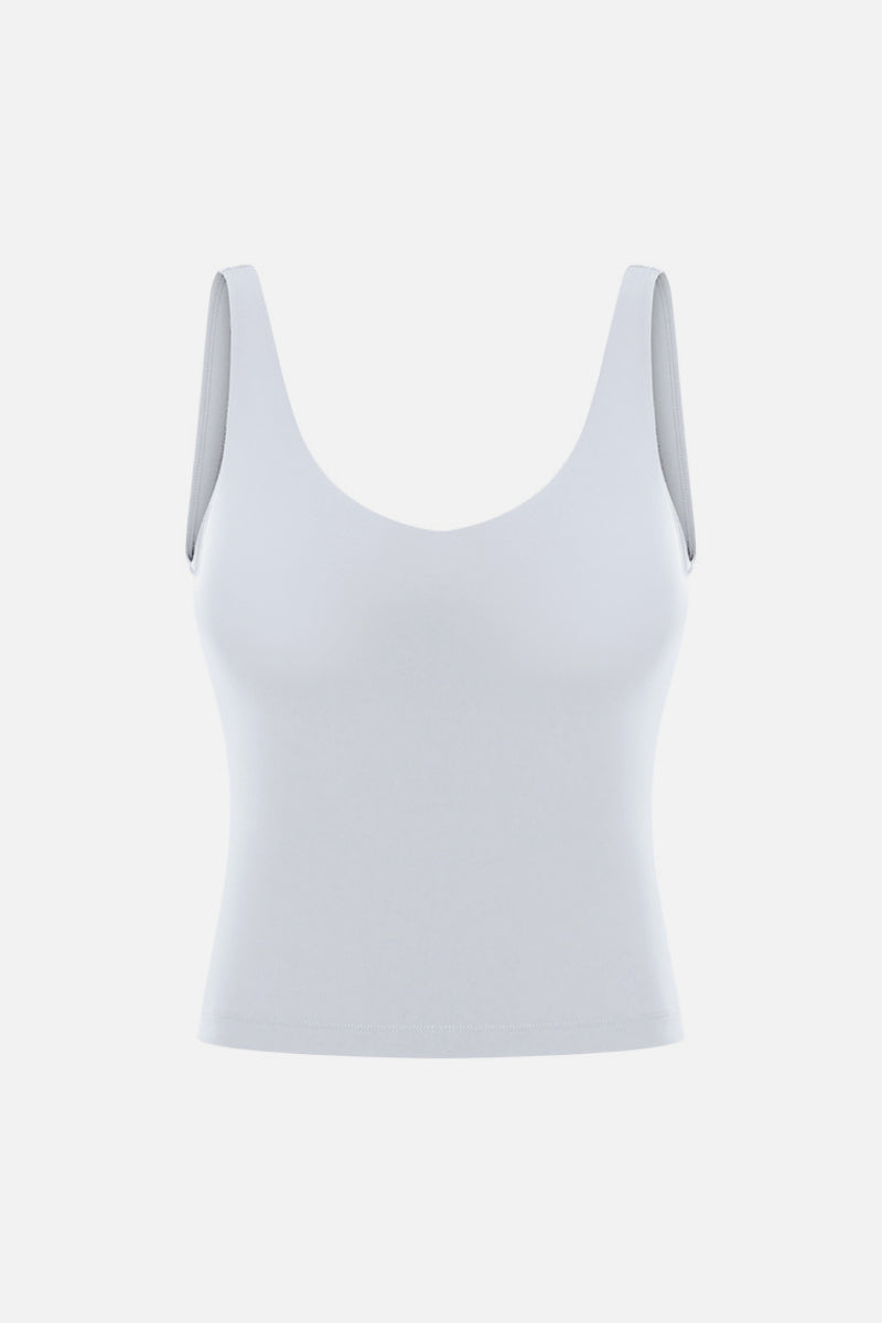 Millennia V Neck Active Tank - FitFemme.Shop