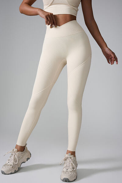 High Waist Active Leggings - FitFemme.Shop