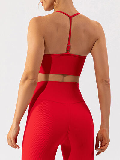 Spaghetti Strap Active Bra - FitFemme.Shop