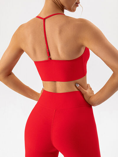 Spaghetti Strap Active Bra - FitFemme.Shop