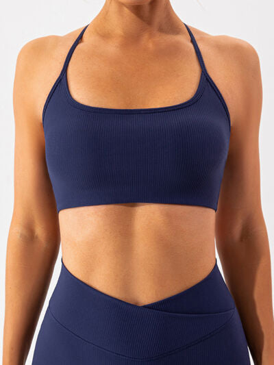Spaghetti Strap Active Bra - FitFemme.Shop