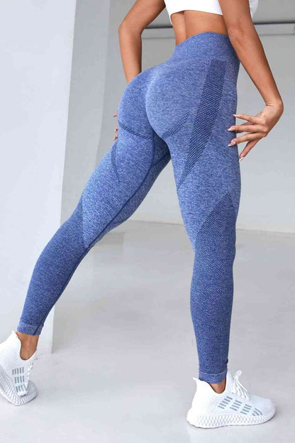 High Waistband Long Active Pants - FitFemme.Shop