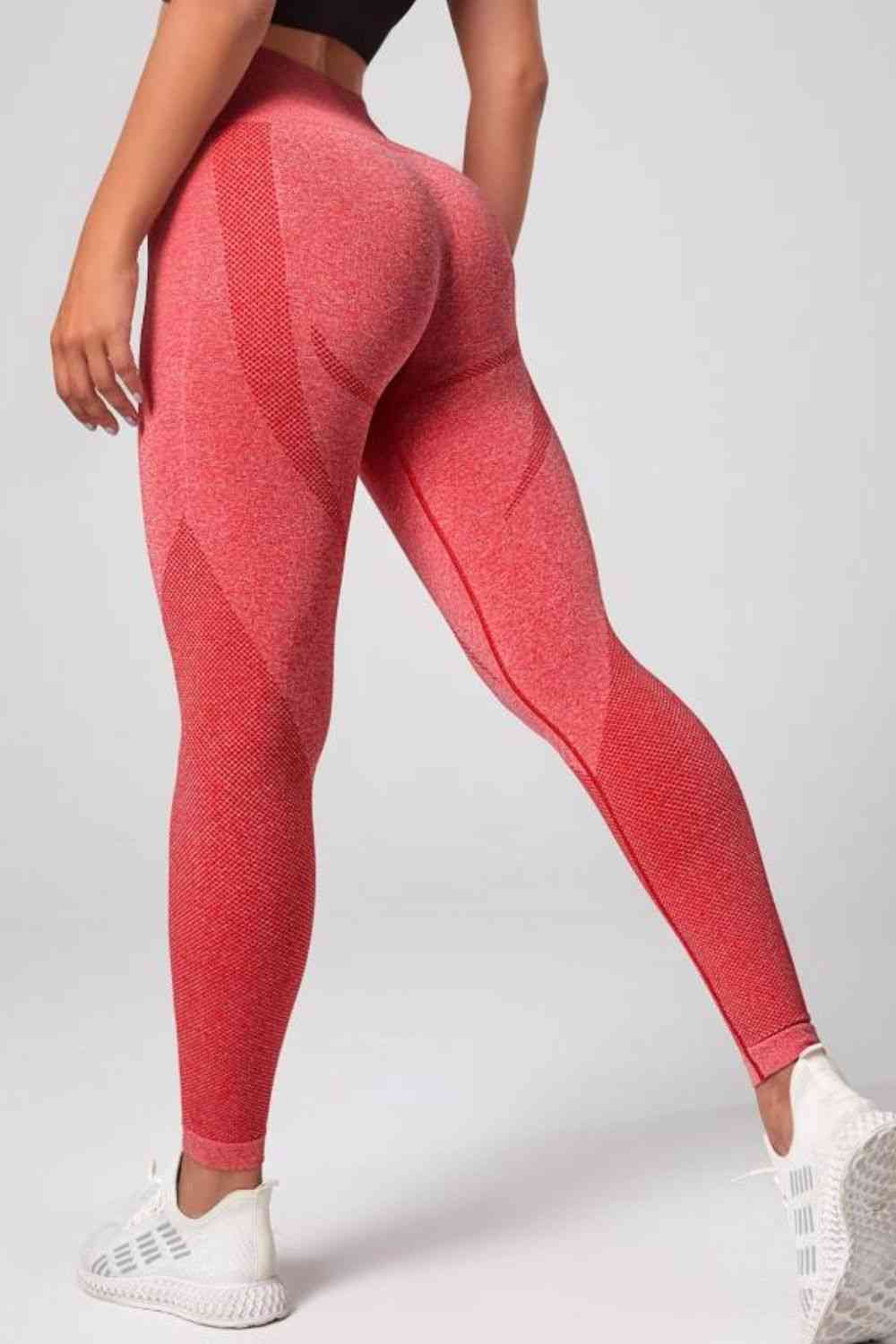 High Waistband Long Active Pants - FitFemme.Shop