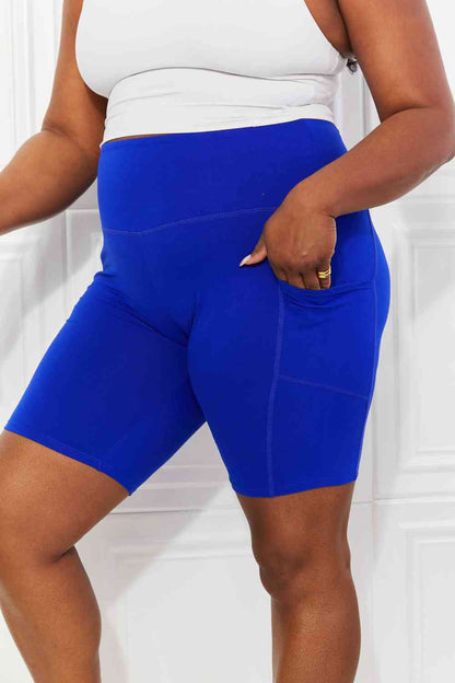 Zenana Full Size Never Let You Go Brushed Biker Shorts - FitFemme.Shop