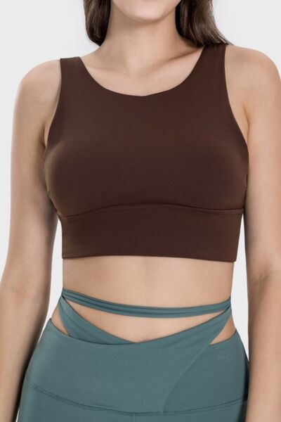 Millennia Backless Wide Strap Active Bra - FitFemme.Shop