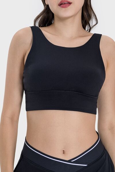 Millennia Backless Wide Strap Active Bra - FitFemme.Shop