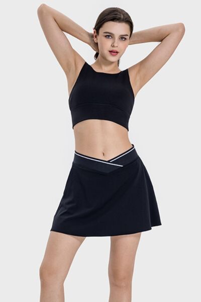 Millennia Backless Wide Strap Active Bra - FitFemme.Shop
