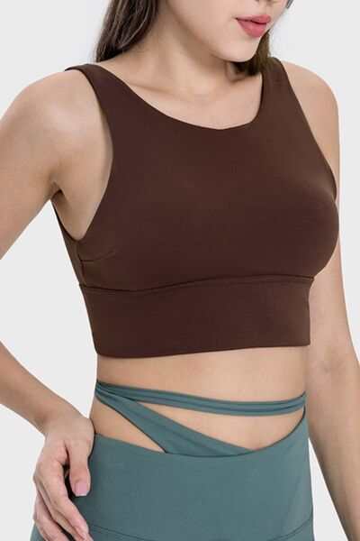 Millennia Backless Wide Strap Active Bra - FitFemme.Shop