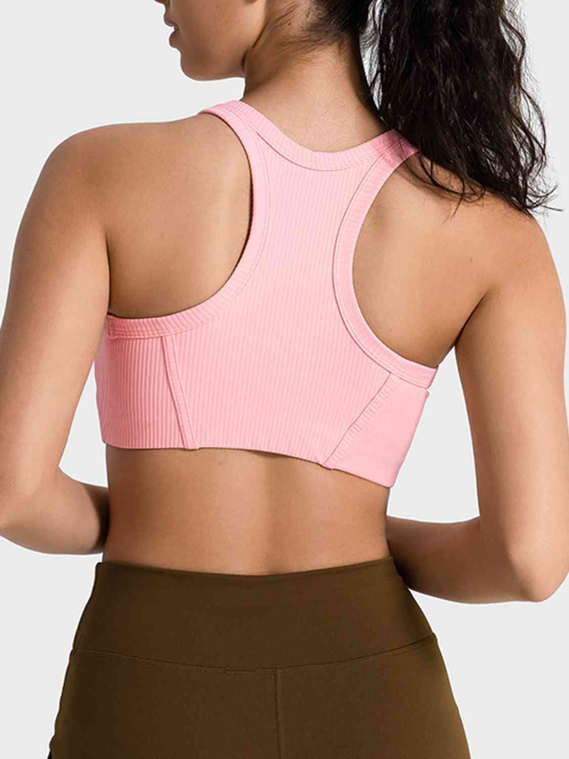 Millennia Wide Strap Cropped Sport Tank - FitFemme.Shop