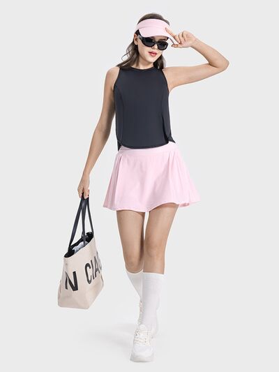 Millennia Round Neck Active Tank - FitFemme.Shop