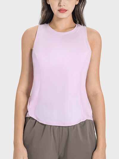 Millennia Round Neck Active Tank - FitFemme.Shop