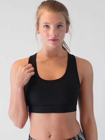 Cutout Scoop Neck Active Tank - FitFemme.Shop