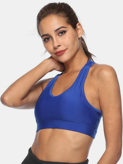 Cutout Scoop Neck Active Tank - FitFemme.Shop