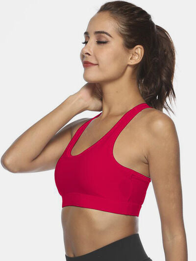 Cutout Scoop Neck Active Tank - FitFemme.Shop