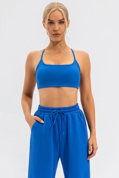 Crisscross Spaghetti Strap Active Cami - FitFemme.Shop