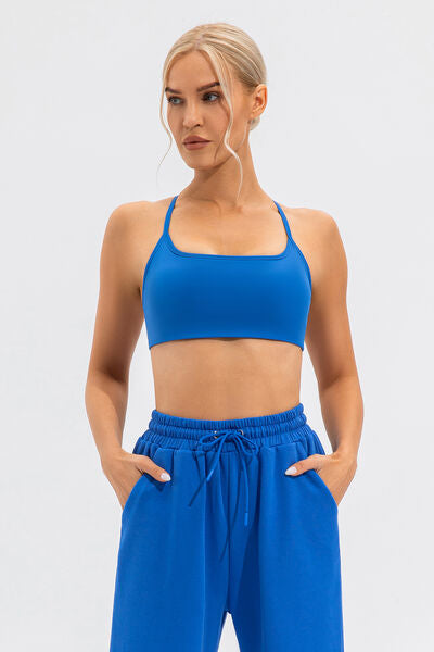 Crisscross Spaghetti Strap Active Cami - FitFemme.Shop