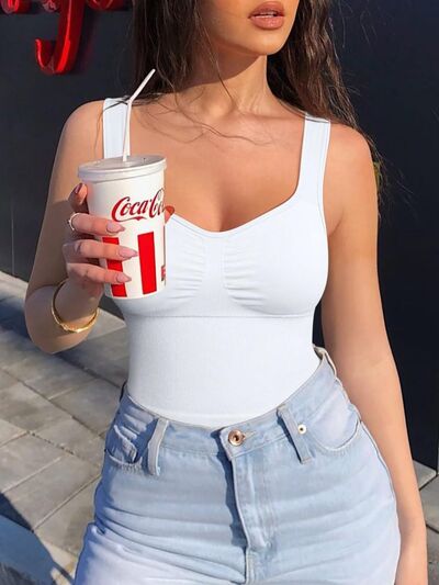 Wide Strap Active Tank - FitFemme.Shop