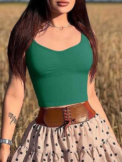 Wide Strap Active Tank - FitFemme.Shop