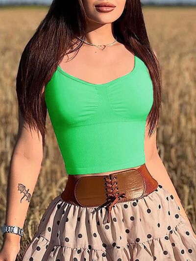 Wide Strap Active Tank - FitFemme.Shop