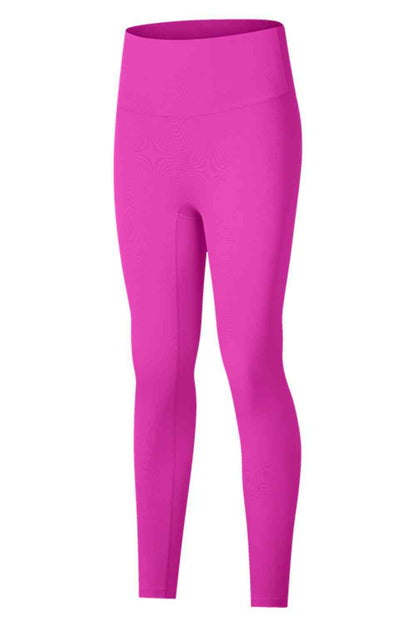 Millennia High-Rise Wide Waistband Yoga Leggings - FitFemme.Shop
